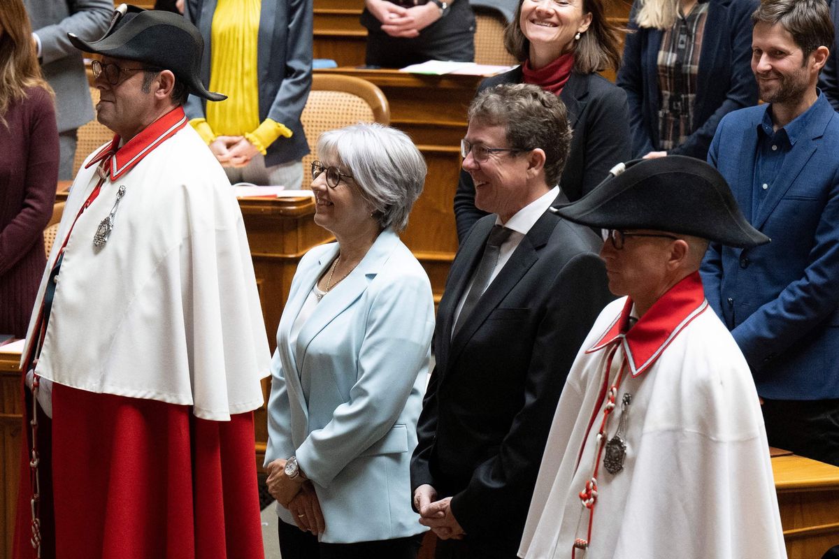 Nach der Departementsverteilung: Der neue Bundesrat | Basler Zeitung