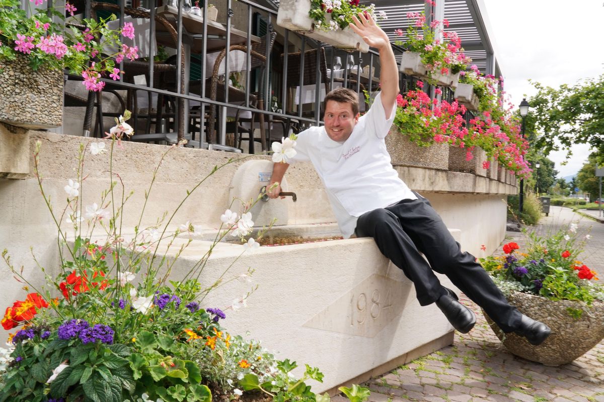 Le restaurant Les Curiades dont le chef est Pascal Cloetens. Photo LUCIEN FORTUNATI