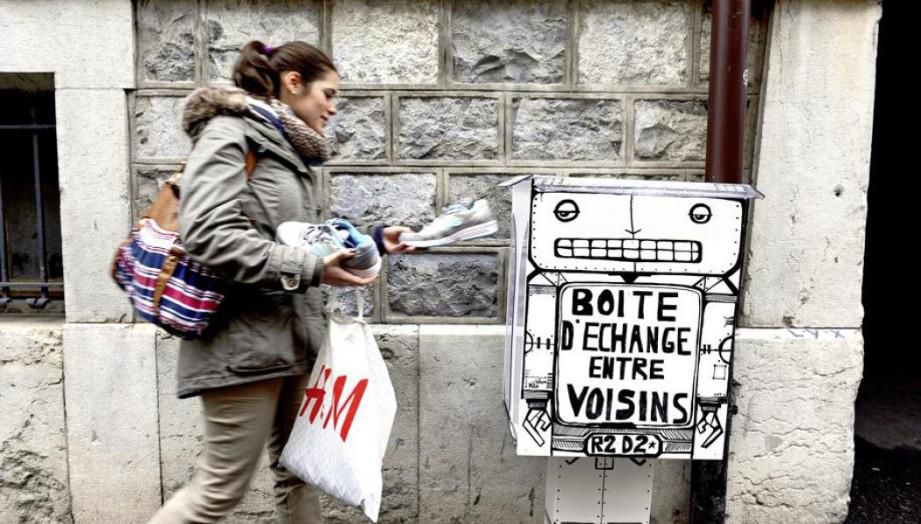 Des boîtes fleurissent en ville pour un système d’échange étonnant