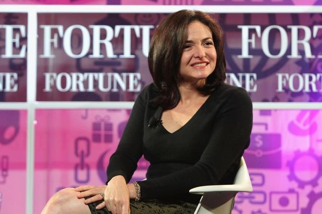 Sheryl Sandberg, le 16 octobre dernier lors du sommet des femmes les plus puissantes du monde organisé par Fortune.
