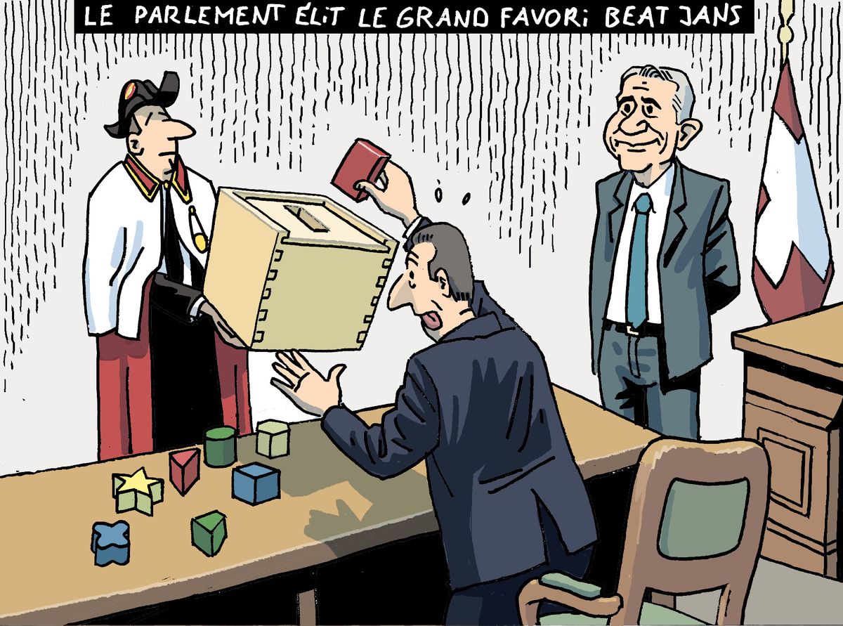 Le parlement élit le grand favori Beat Jans