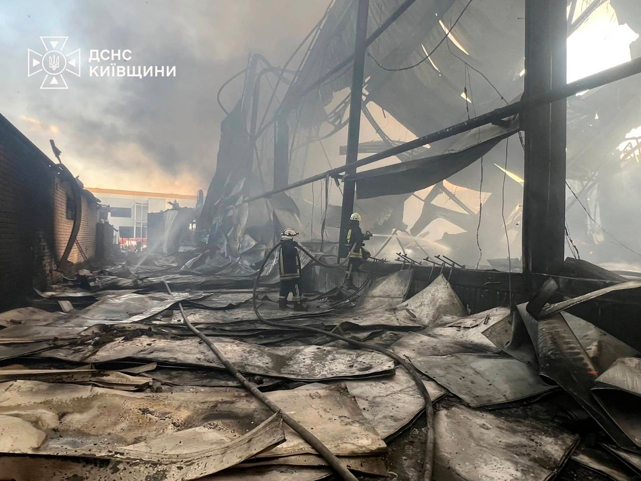Guerre en Ukraine: Kiev frappée par une attaque massive de missiles et de drones