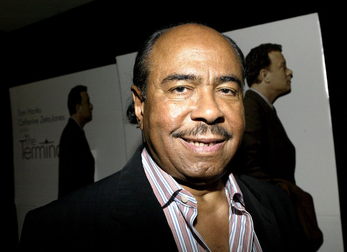 Benny Golson, grand musicien de jazz, lors de la projection de 'The Terminal' au Beekman Theatre à New York le 15 juin 2004.