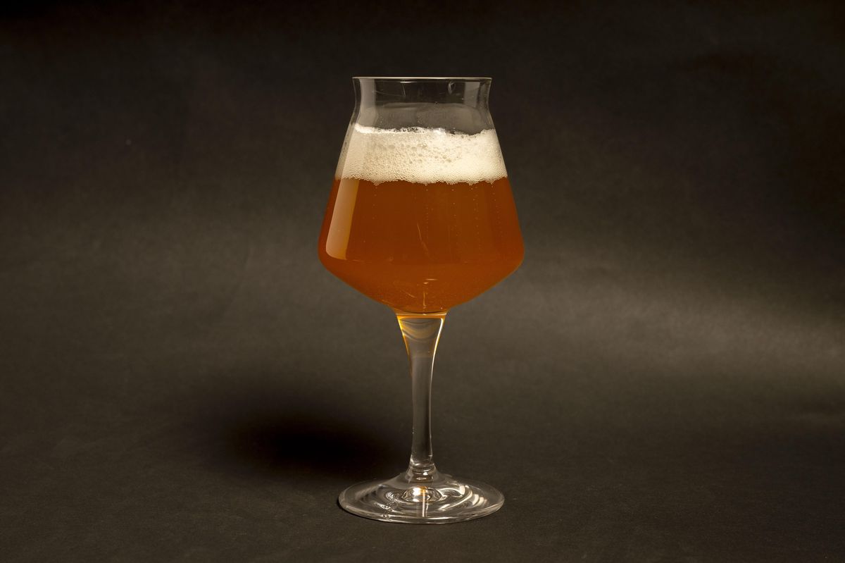 Le verre «Teku», qui reprend les noms du brasseur Teo Musso et de son ami biérologue Kuaska, a été conçu spécialement pour la dégustation de la bière.
