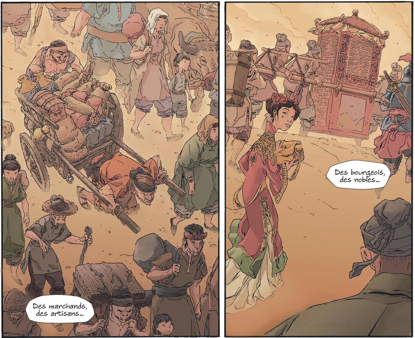 L’Empire Ming sous le crayon de Thierry Robin dans «Pierre rouge plume noire».