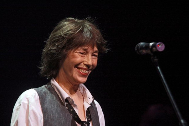 La chanteuse et acrice franco-britannique Jane Birkin, ici en mars 2010.