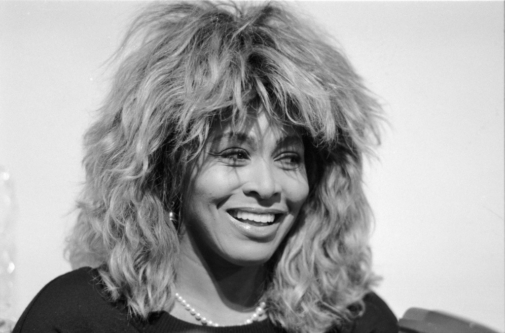 ARCHIVBILD ZUM TOD VON TINA TURNER --- Rockstar Tina Turner pictured during a press conference in Zurich, Switzerland, on September 19, 1986. (KEYSTONE/Str)..Rockstar Tina Turner, aufgenommen am 19. September 1986 in Zuerich waehrend ihrer Pressekonferenz. (KEYSTONE/Str)