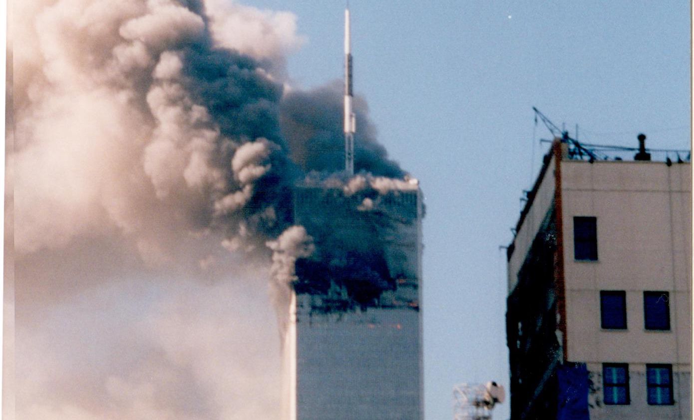Les deux Romands ont immortalisé les attentats sur les deux tours du World Trade Center depuis Canal Street.