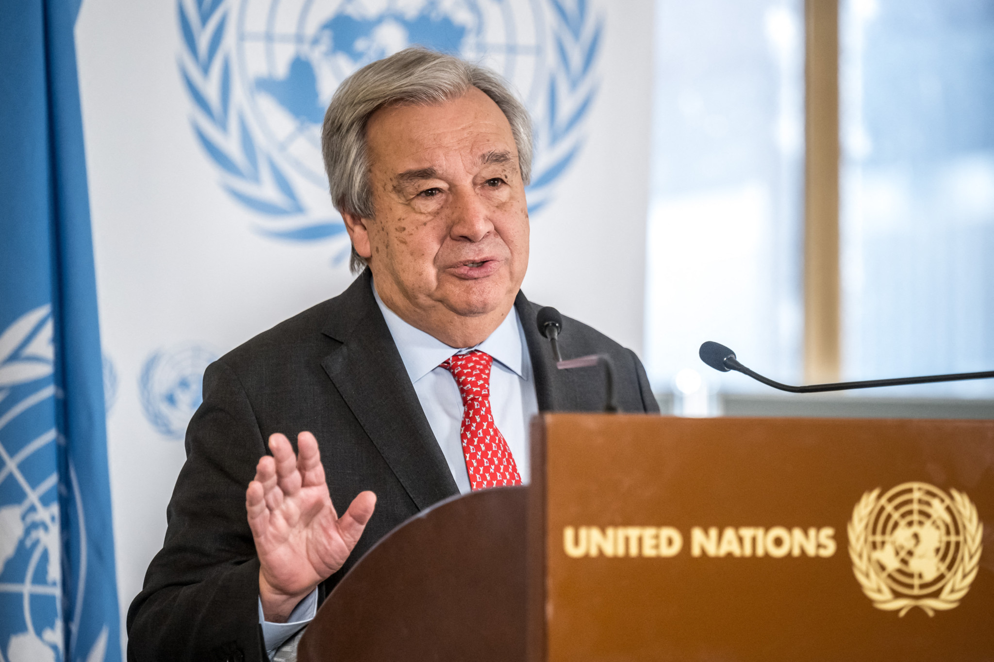 Antonio Guterres, chef de l'ONU.