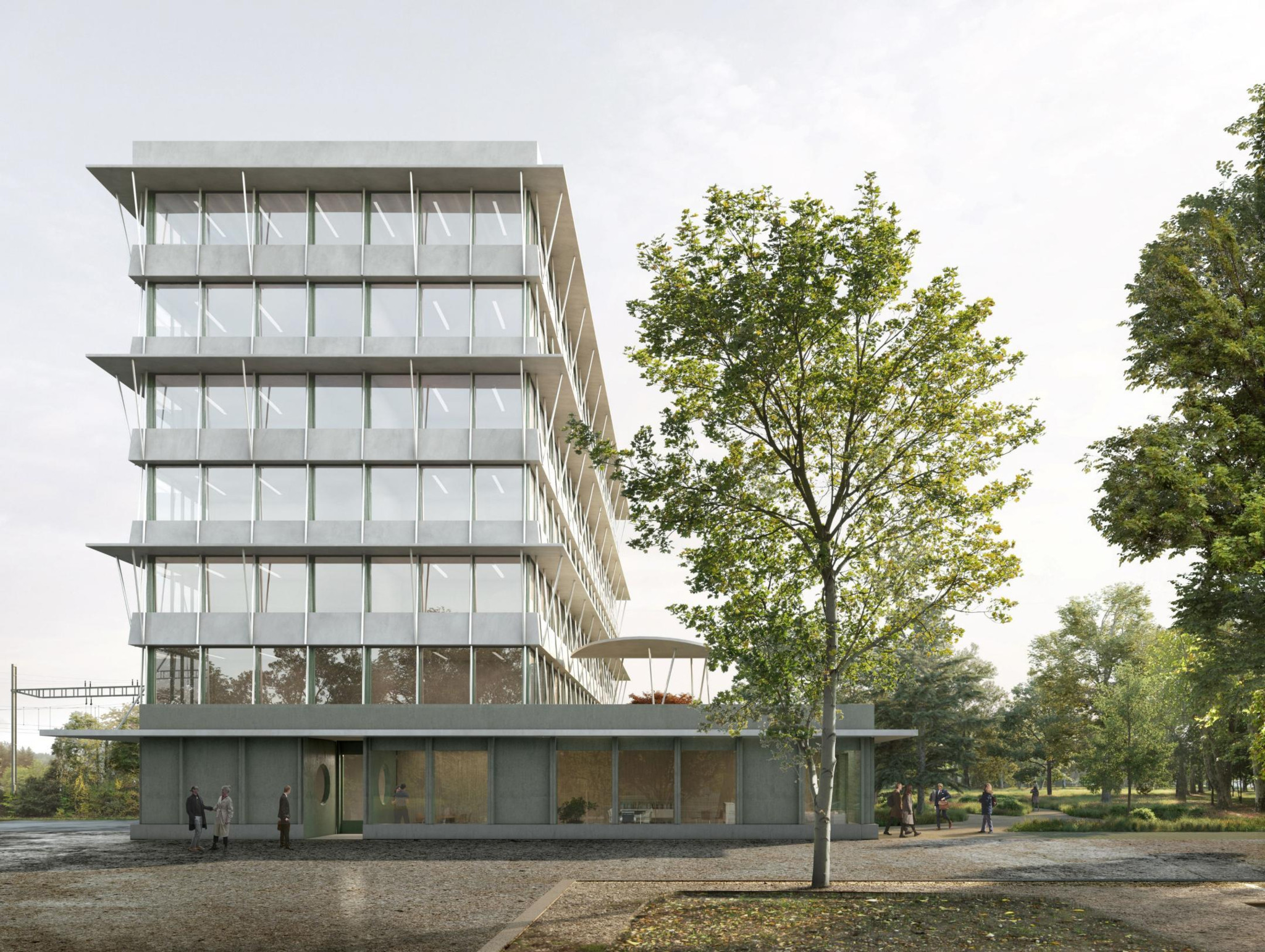 Justiz in Winterthur: Baudirektor Neukom legt Grundstein für neues Sozialversicherungsgericht