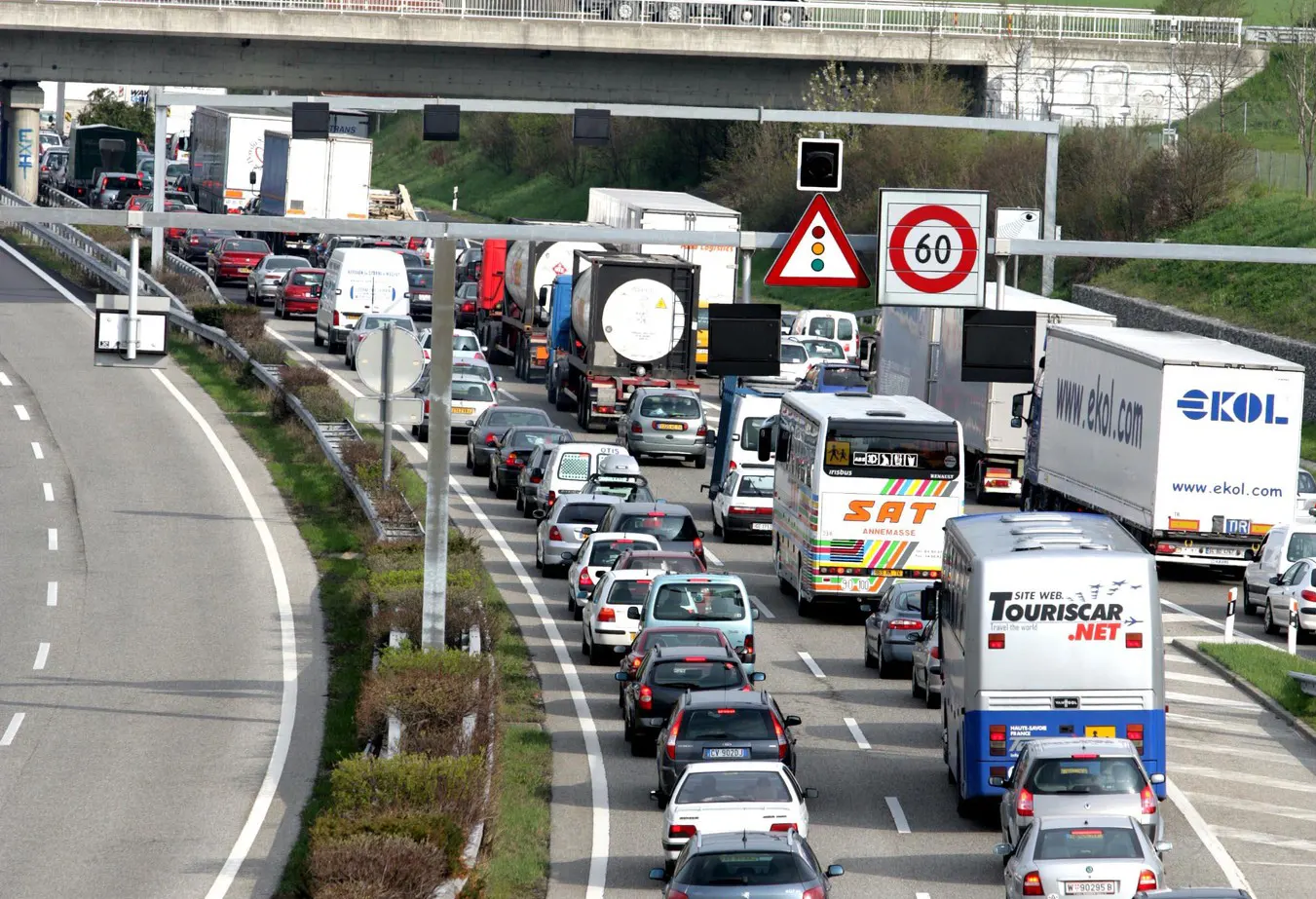 Mobilité à Genève: Des fermetures nocturnes annoncées sur l’A1 entre Perly et Bernex