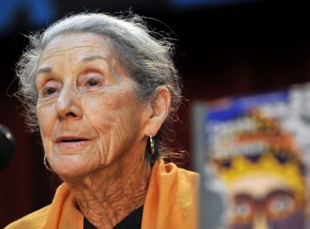 Nadine Gordimer avait reçu le Prix Nobel de littérature en 1991.