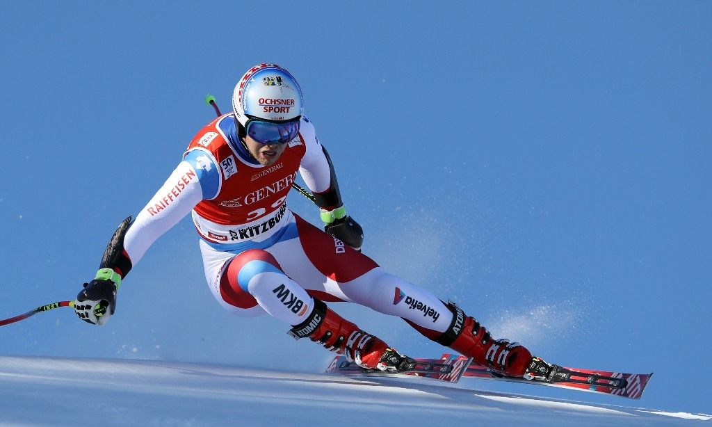 Caviezel 7e et meilleur Suisse à l'entraînement