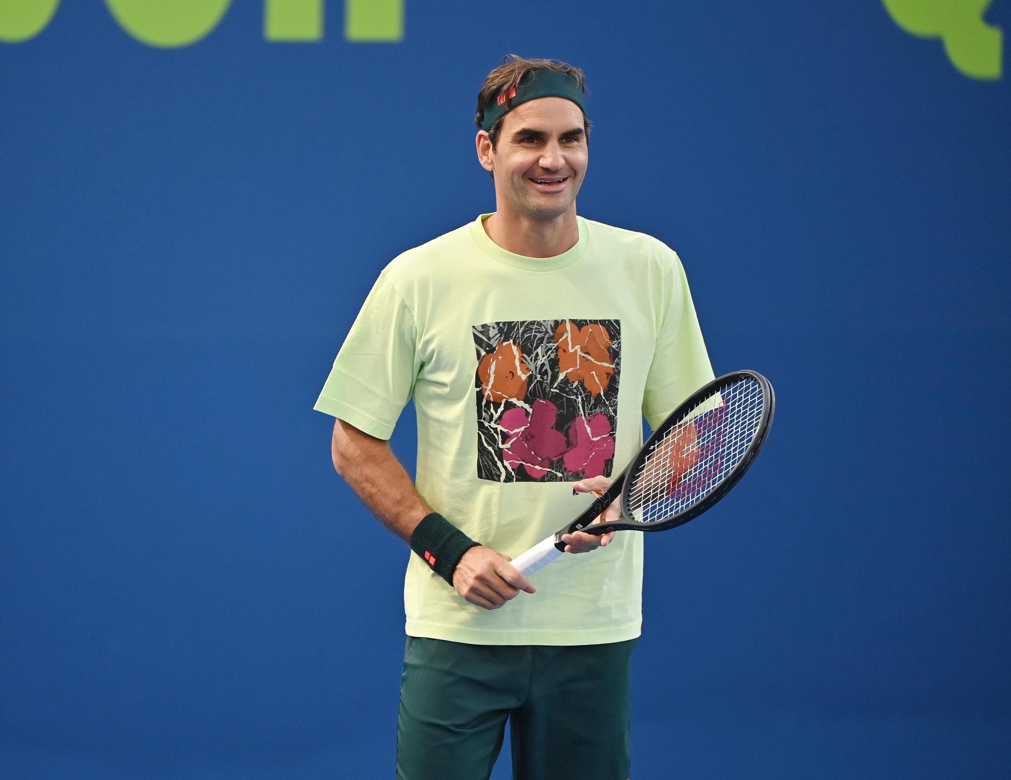 Roger Federer ist zurück auf dem Court.