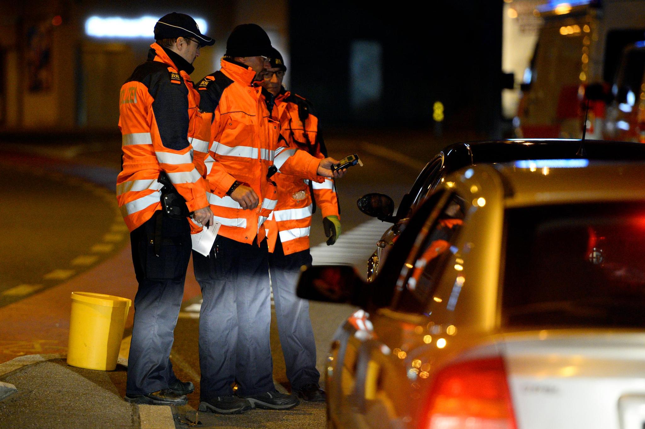Drei Fahrzeuglenker standen mutmasslich unter Alkohol- und Drogeneinfluss.