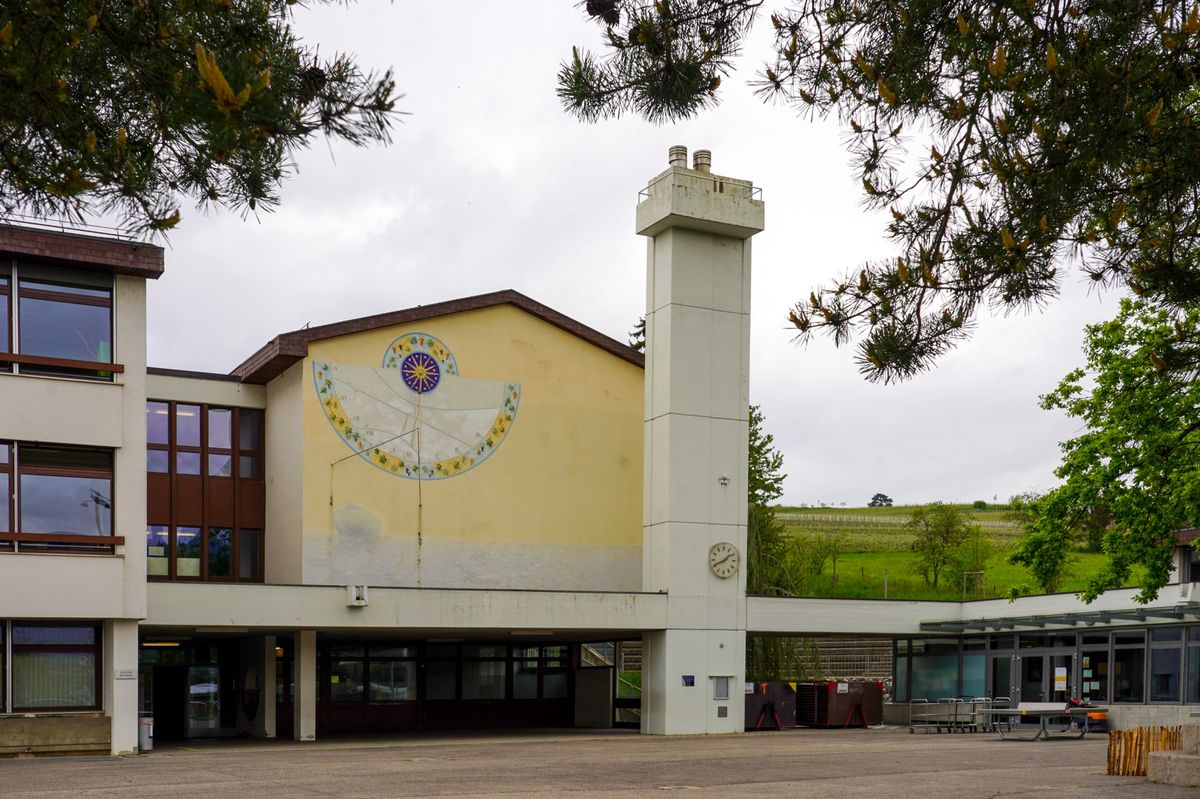 Thonex, le 19/04/2024 - Ecole de Lully, route de Soral à Bernex. 