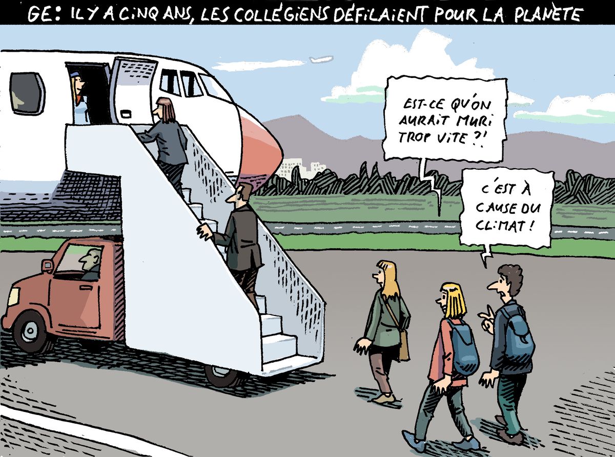 La manif des collégiens pour la planète a cinq ans