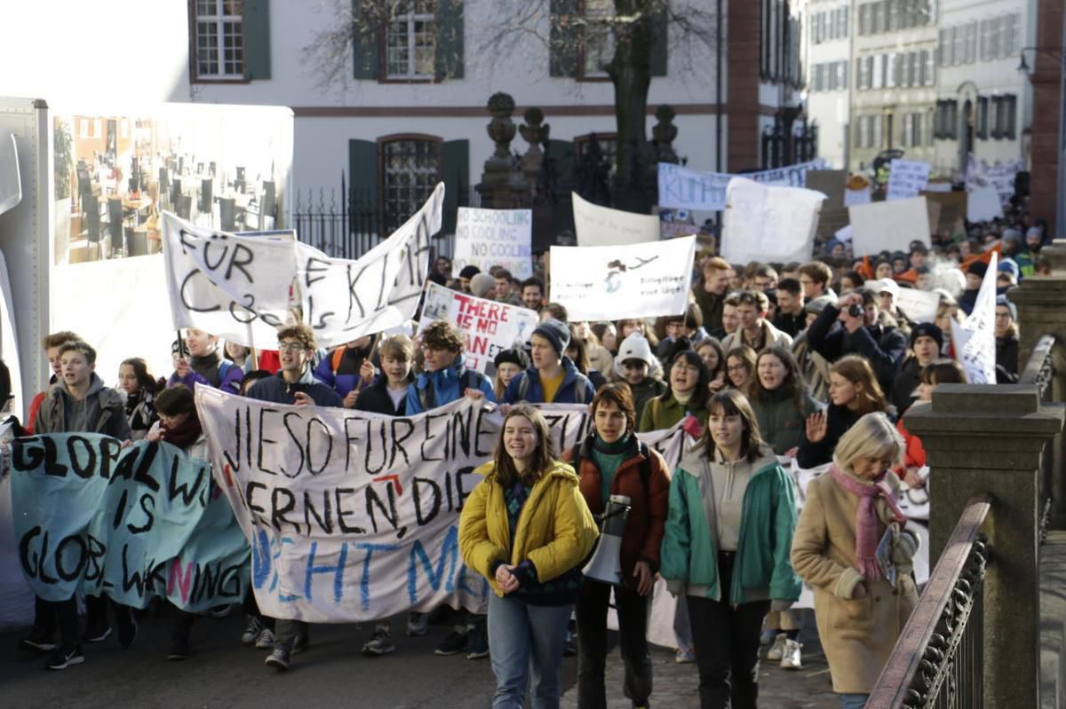 Es war eine von mindestens elf Klimademonstrationen im Jahr 2019 in Basel.