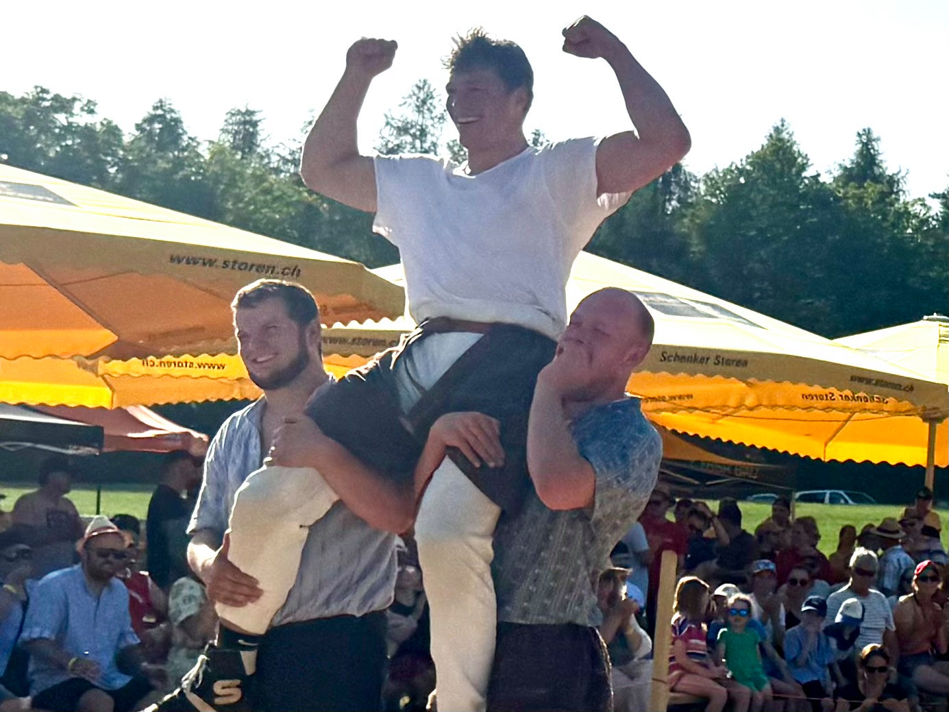 Unterland Schwinget in Hochfelden: Winterthurer gewinnt Unterland-Schwinget