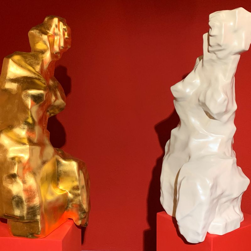 Galerie im Rathausdurchgang: Diese Skulpturen kommen aus dem 3D-Drucker