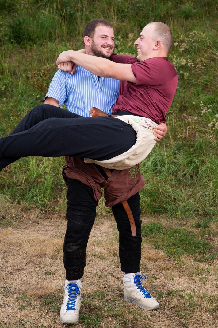 Marc et Luc Gottofrey (de g. à dr.) ne manquent pas une occasion de rigoler et de renforcer leur complicité fraternelle.