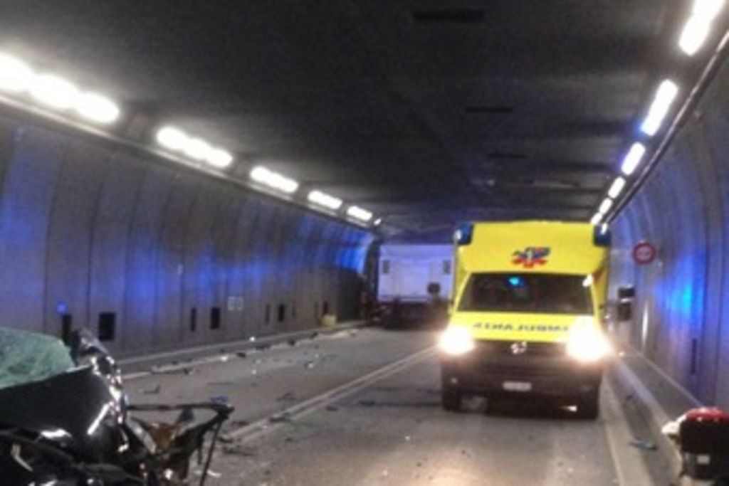 Trafic perturbé au Gothard après un accident