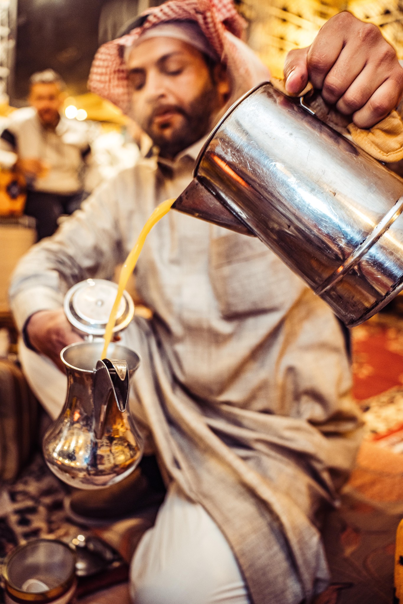 Le café bédouin, une expérience en soi.