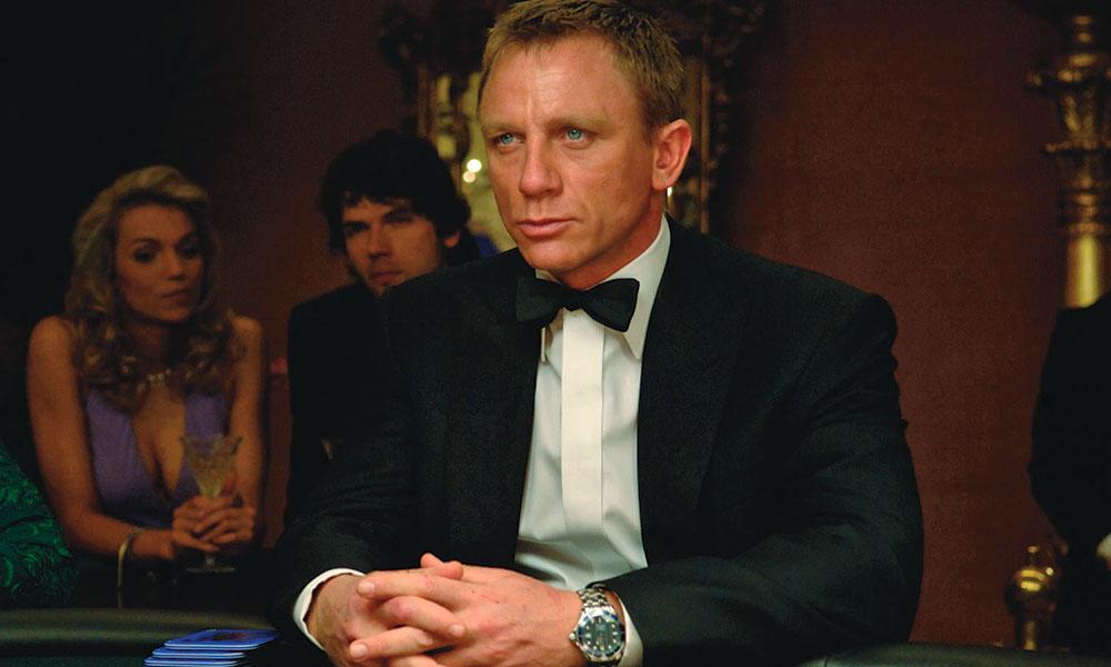 Daniel Craig, habillé par Brioni, dans «Casino Royale».