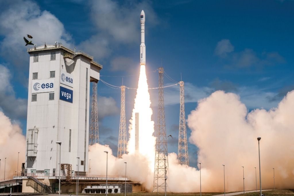 Le lancement de Vega, petite fusée, est un échec