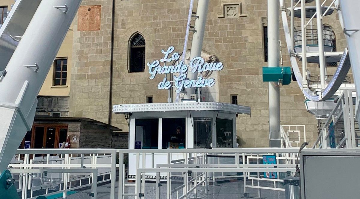 Elle fait déjà tourner les têtes, la grande roue… de Genève
