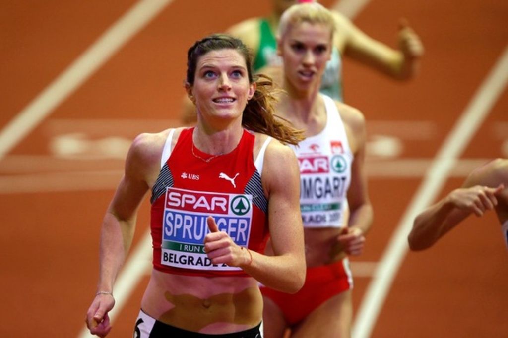 Lea Sprunger impressionne en séries