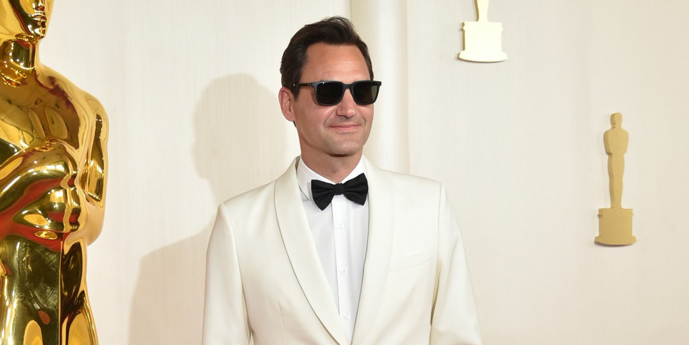 Roger Federer à la cérémonie des Oscars
