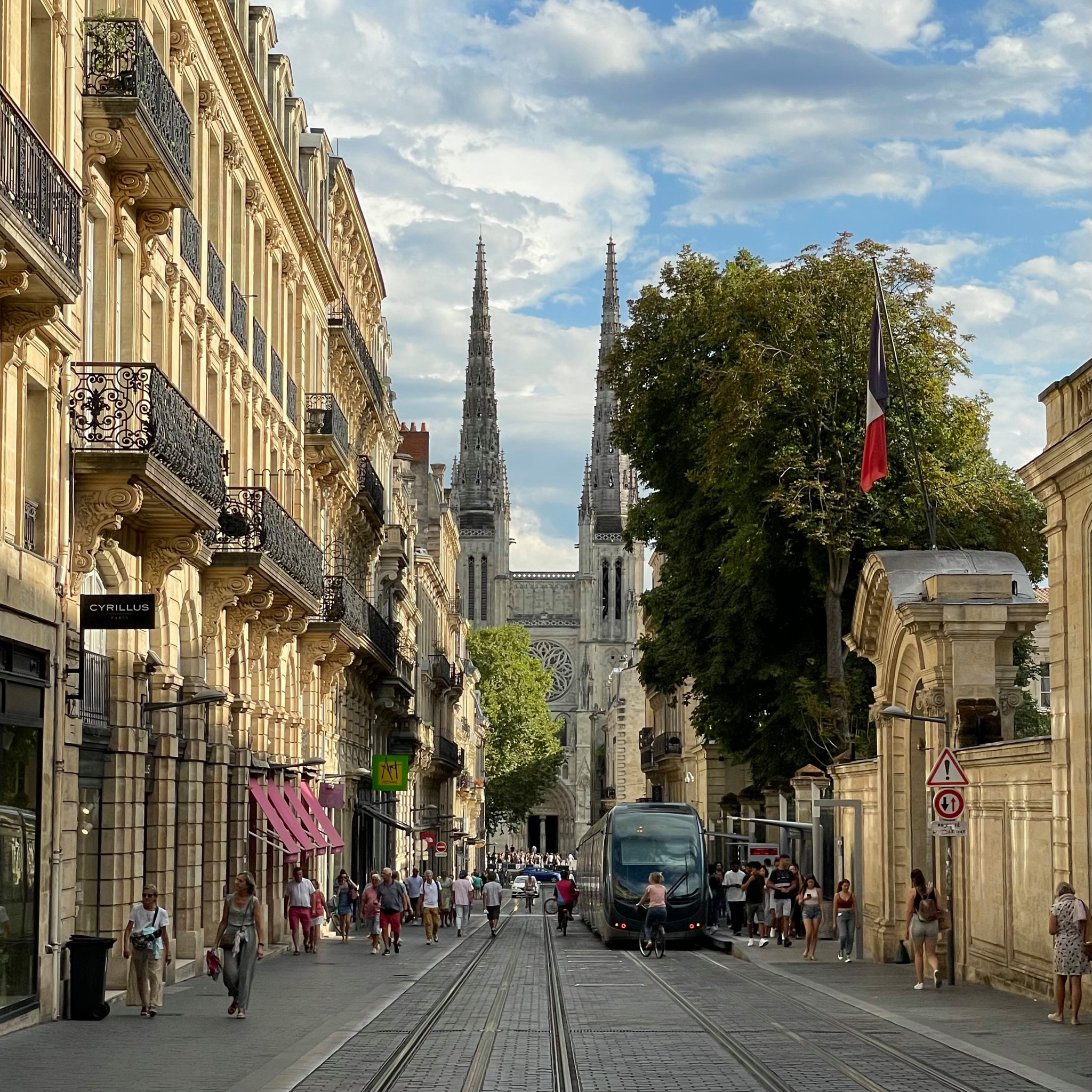 La vieille ville de Bordeaux, un vaste ensemble urbain classé sur la liste du Patrimoine mondial de l’UNESCO.