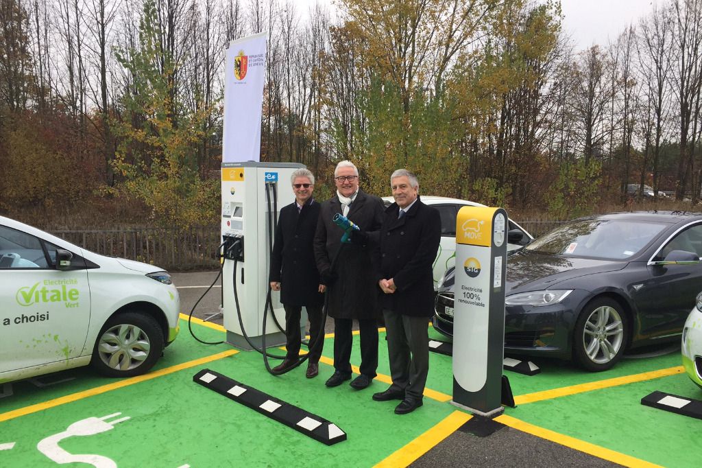 Les bornes électriques essaiment jusque sur les parkings-relais