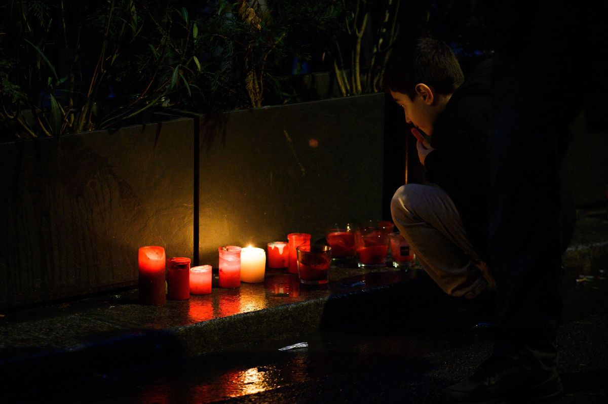 Three people were killed and three others were injured in the killings.  Demonstrations that followed were halted by violence, but tributes were paid to the victims this Saturday.