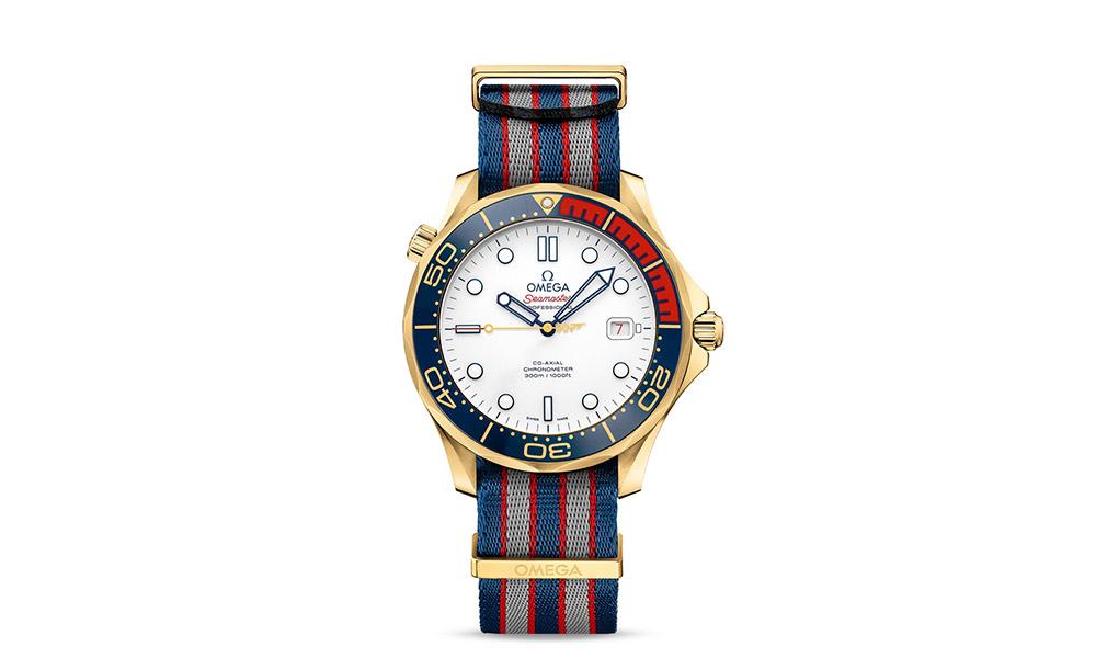Dernière création inspirée par l’agent 007: la Commander’s Watch Omega Seamaster Diver 300M présentée cet été à Londres.