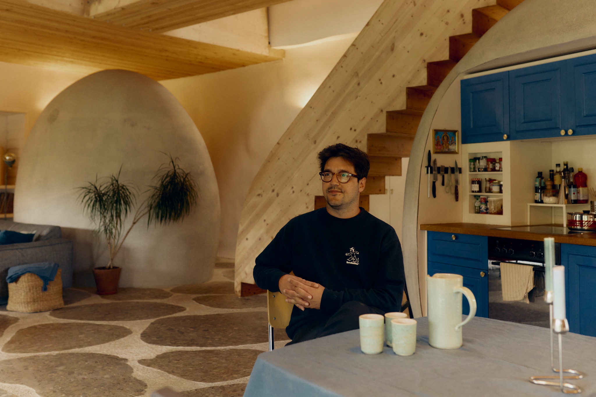 Wohnserie «Unser Zuhause»: Sein Haus besteht aus drei Lastwagenladungen Stroh