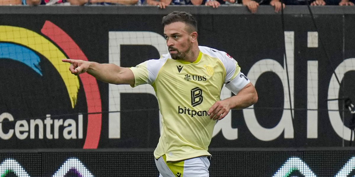 FC Basel: Xherdan Shaqiri shows his joy of playing again