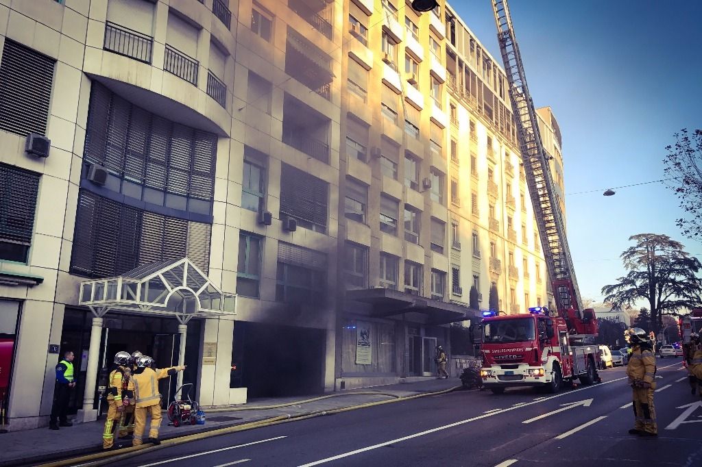 Un feu a pris dans un parking près du Muséum
