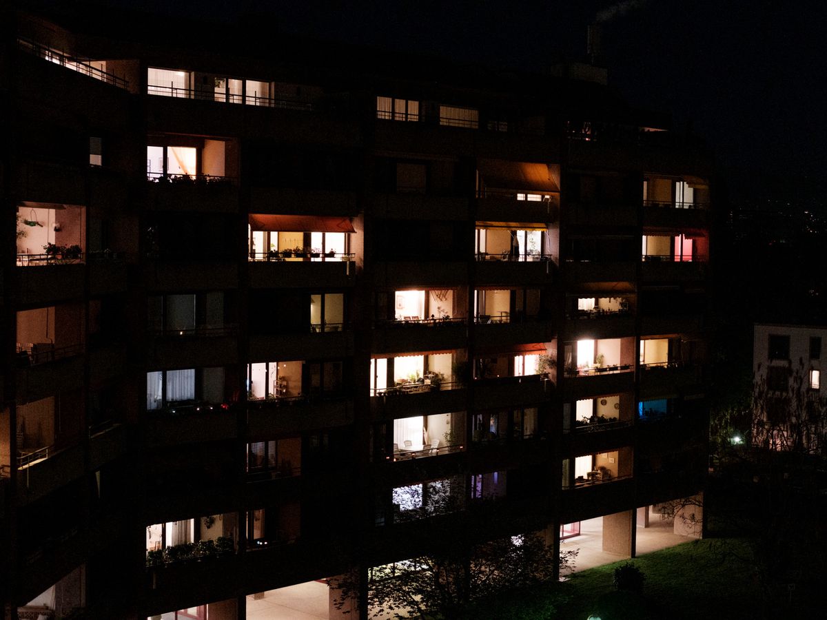 Suisse, Genève le 25 avril 2023. Immeuble locatif au Petit Saconnex