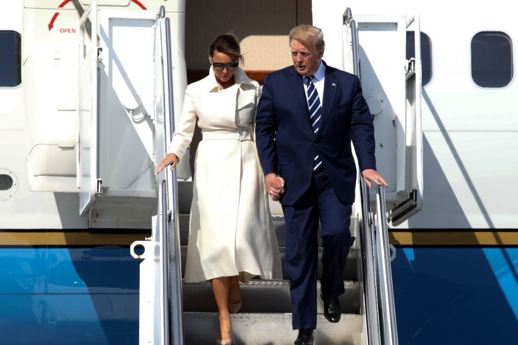 En visite d'Etat en France, Trump dort... en Irlande