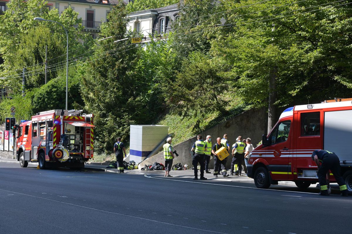Un début d’incendie s’est déclaré à l’intérieur du poste de transformation électrique dans le quartier de Bellefontaine, créant une grosse panne d’électricité dans le quartier de la gare, le 11 août 2020.