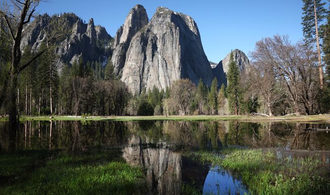 Le parc national de Yosemite, en Californie.