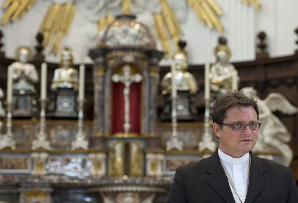 Trois familles de réfugiés logées à l'évêché de Bâle