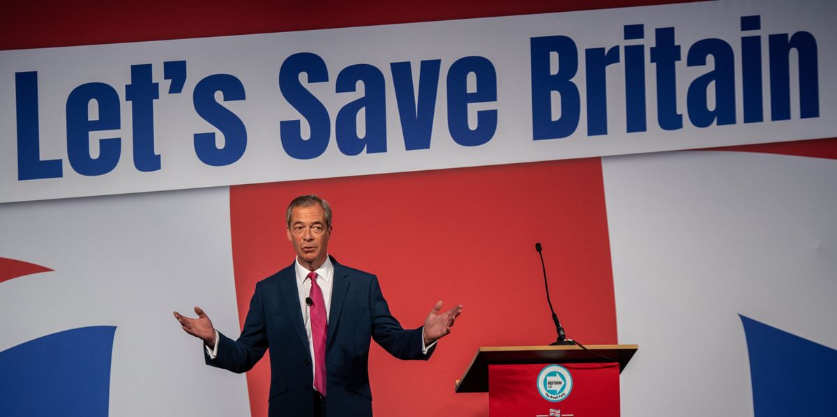 England: Nigel Farages Partei Reform UK ist auf dem Vormarsch