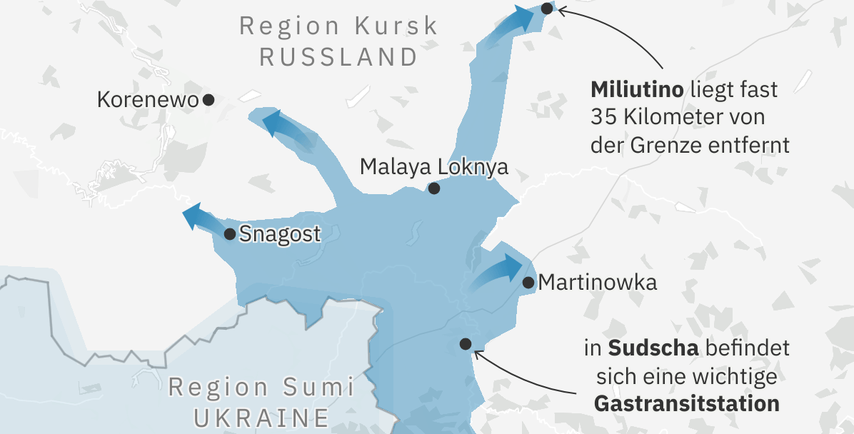 Ukraine-Offensive: So weit in Russland ist die Armee schon | Tages-Anzeiger