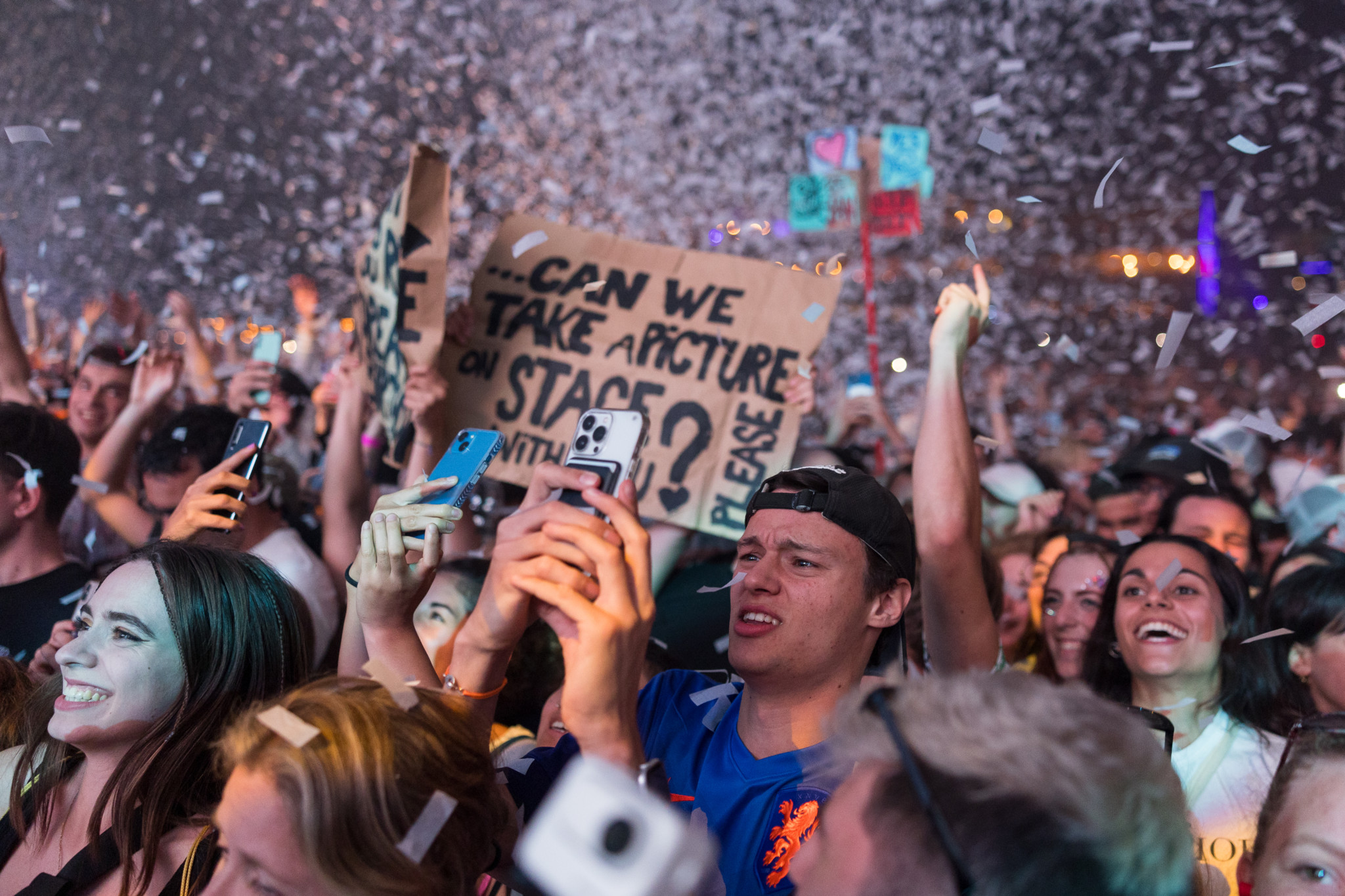 Le public de la Grande Scène lors du concert de la Martin Garrix le vendredi 21 juillet.