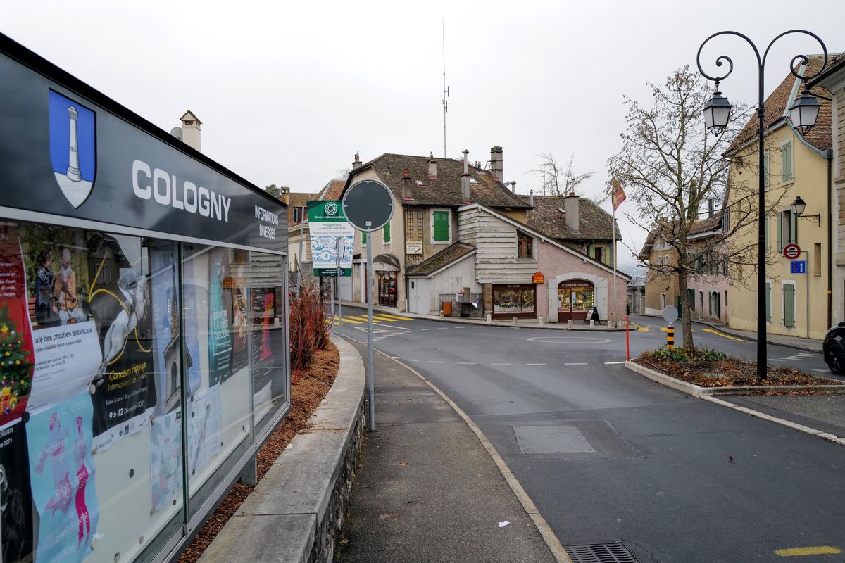 Le centre du village de Cologny.

© Steeve Iuncker-Gomez

