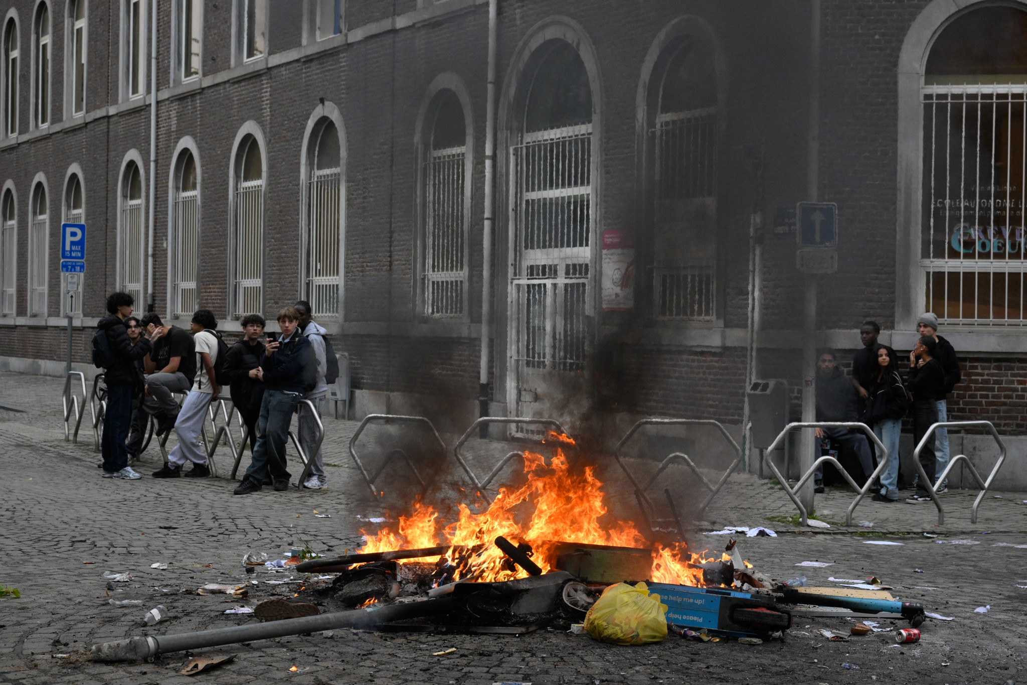 Colère étudiante en Belgique: Des manifestations lycéennes secouent plusieurs villes belges