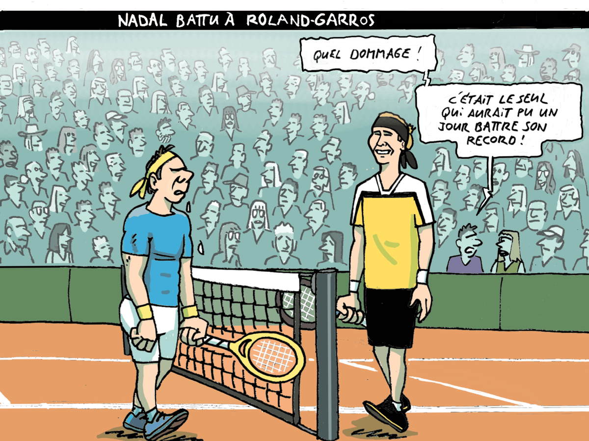 Nadal battu à Roland-Garros